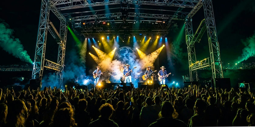 A Concert at the Lasso Festival Stage