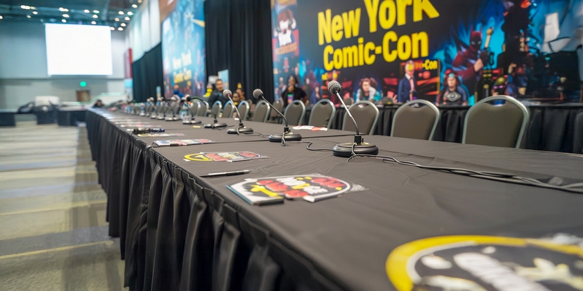Panel at NYCC 2025 at the Javits Center