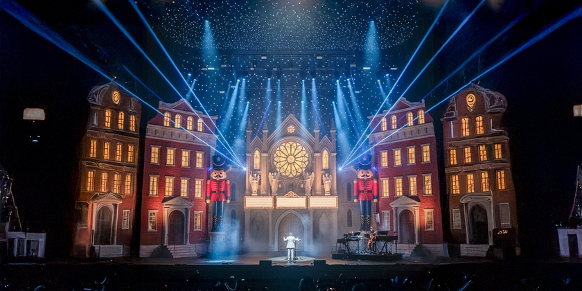 The stage at a Trans-Siberian Orchestra concert.