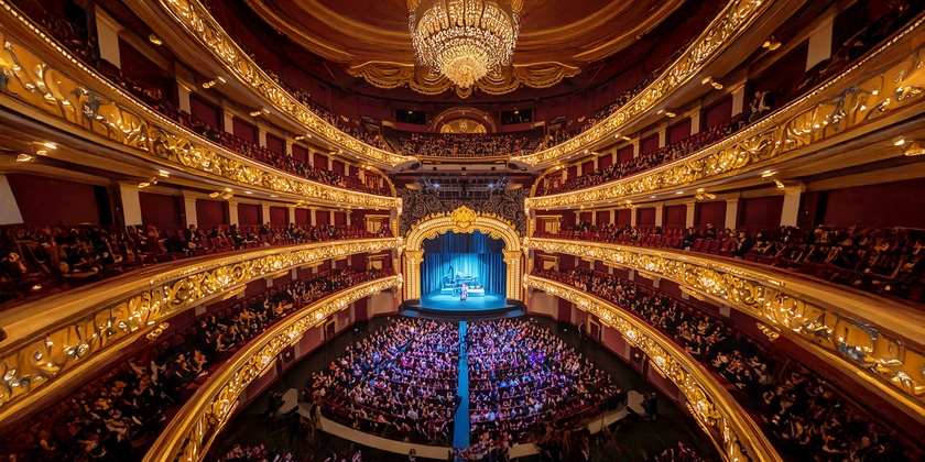 The different views inside a Broadway Theater.