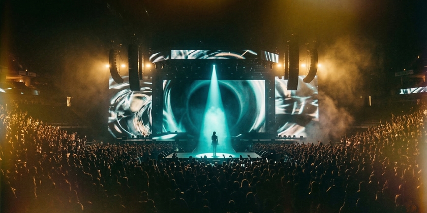 Ariana Grande Eternal Sunshine concert.