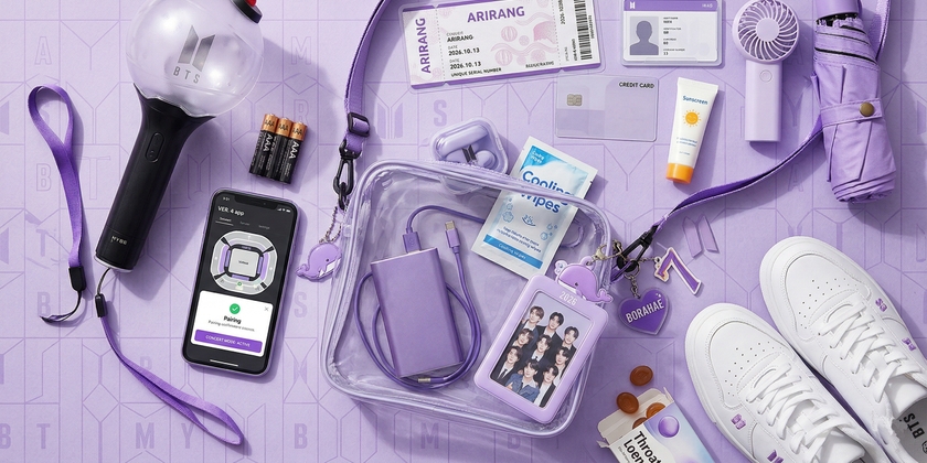 All you need for a BTS concert.