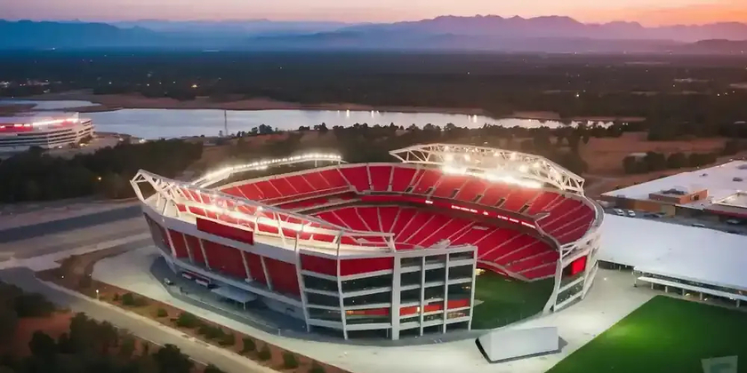 Levi's Stadium, the host stadium of six games in the 2026 FIFA World Cup.