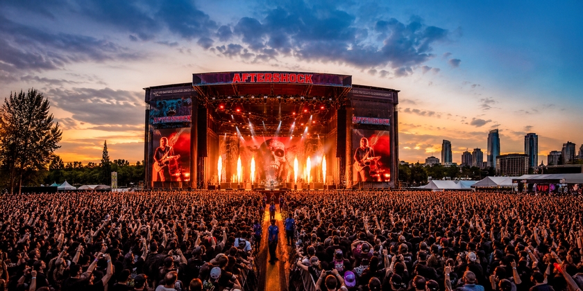 Aftershock Festival Main Stage.