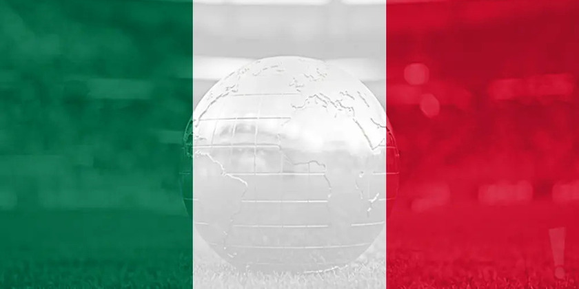 The Mexican flag over the World Cup.