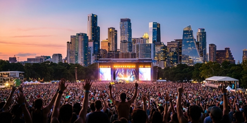 Austin City Limits Music Festival at Zilker Park.