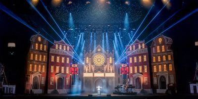 The stage at a Trans-Siberian Orchestra concert.
