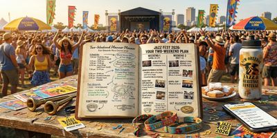 Your New Orleans Jazz Fest 2026 Planner