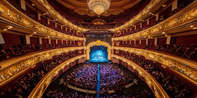 The different views inside a Broadway Theater.