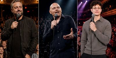 Nate Bargatze, Bill Burr, and Matt Rife on tour.