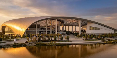 SoFi Stadium, host of the World Cup in Los Angeles.