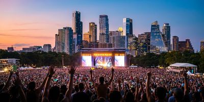 Austin City Limits Music Festival at Zilker Park.