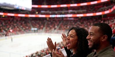 Detroit Red Wings game at Little Caesars Arena.